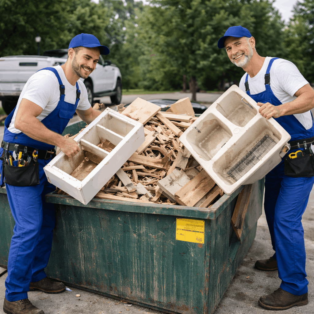 Kitchen Disposal Load and Dispose