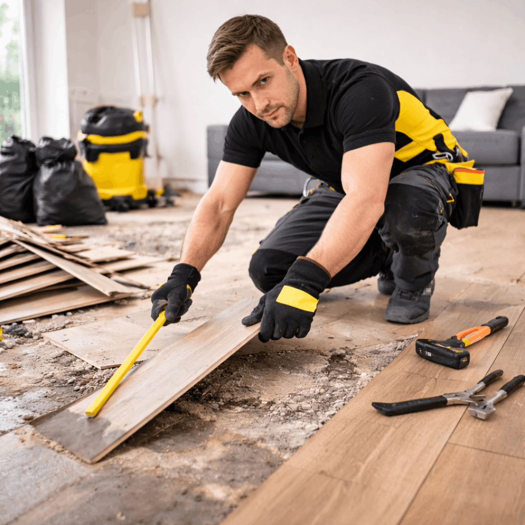 Laminate Flooring Removal