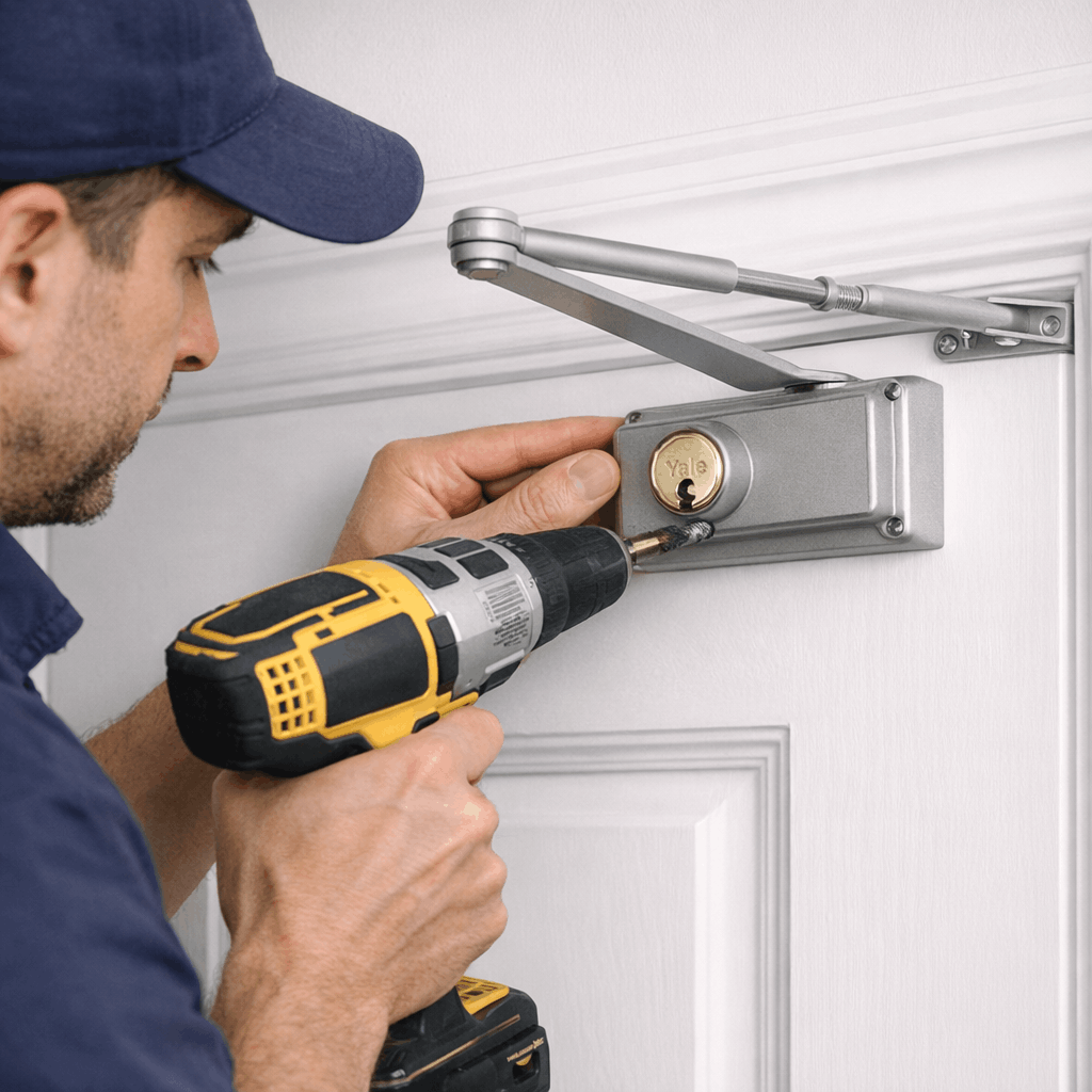 Overhead Door Closer Installation