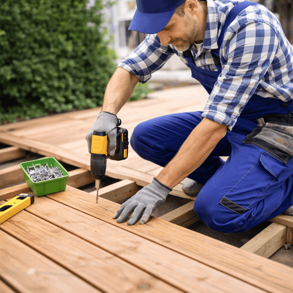 Decking installation