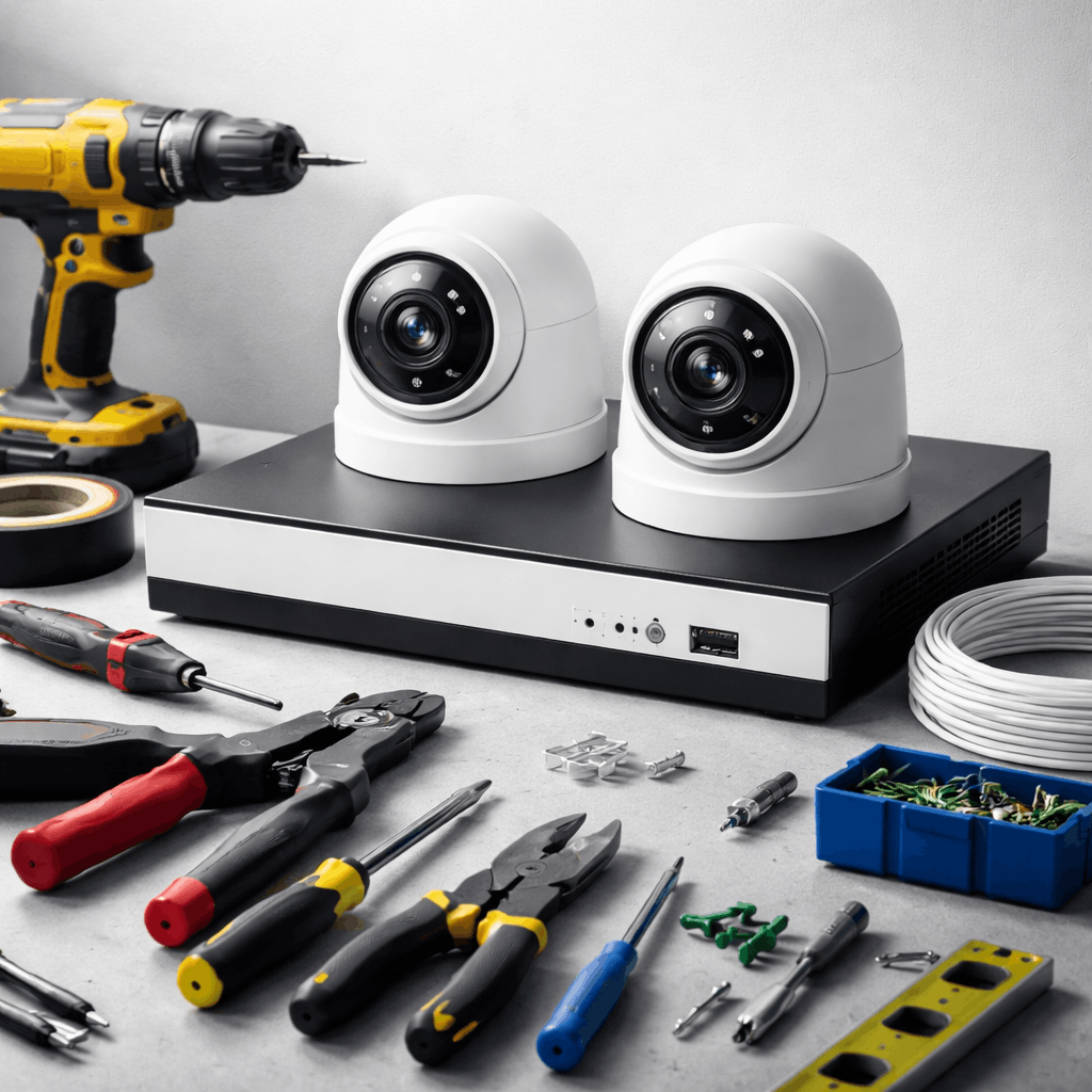 2 Camera CCTV Installation