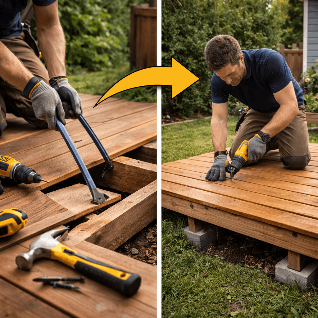 Decking Relocation Southampton