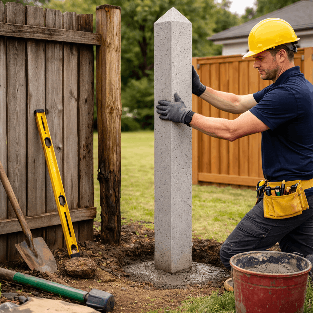 Concrete Fence Post Southampton