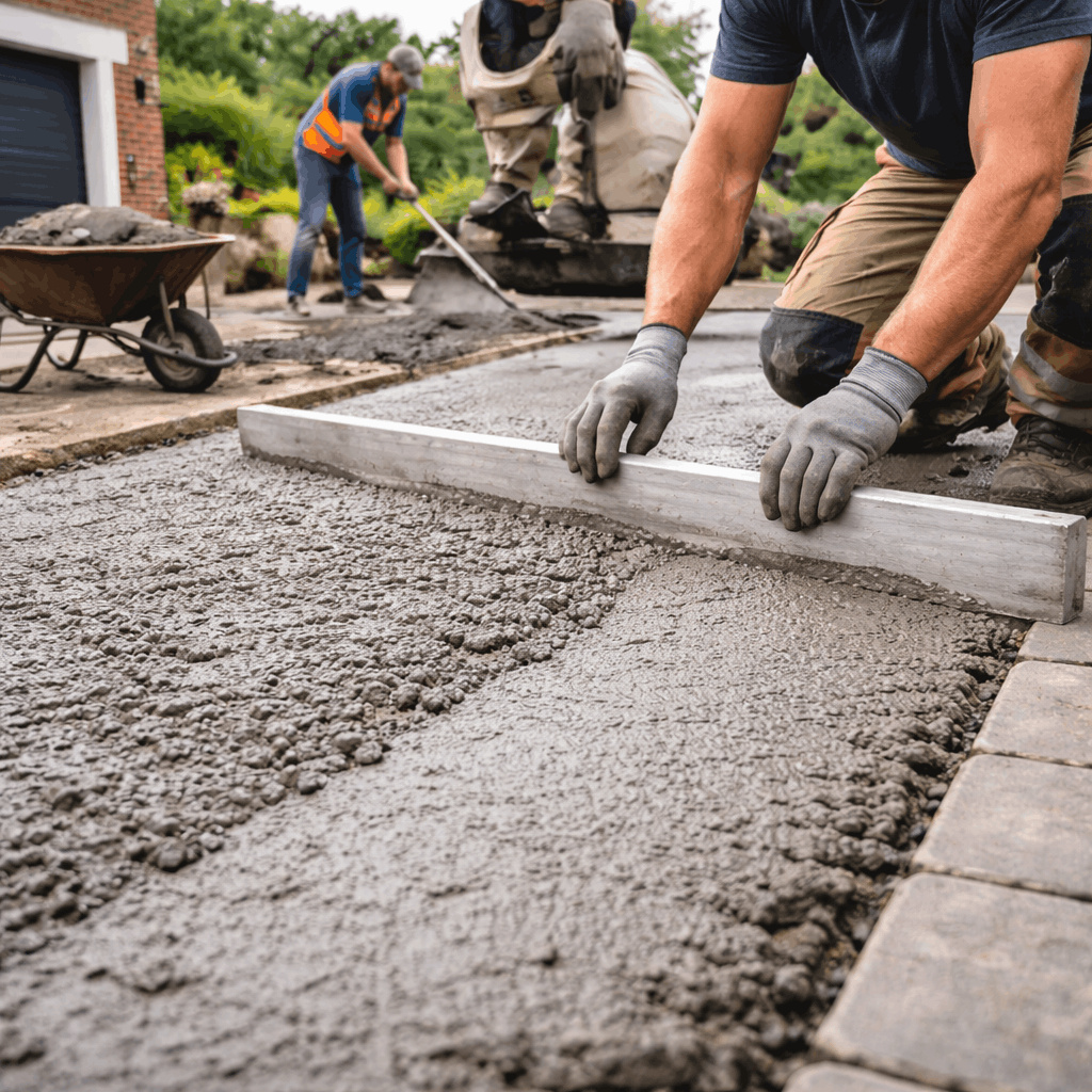 Concrete driveway installation Southampton