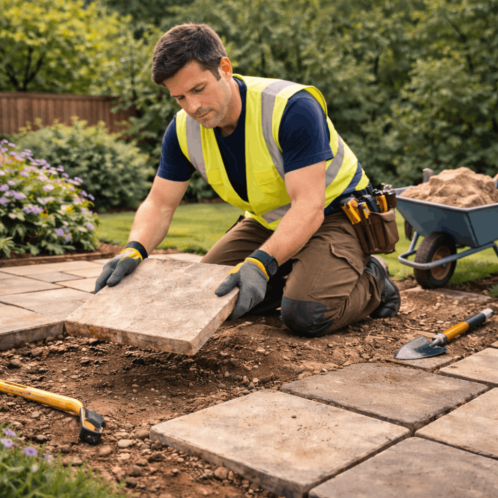 Patio Slab Removal Southampton