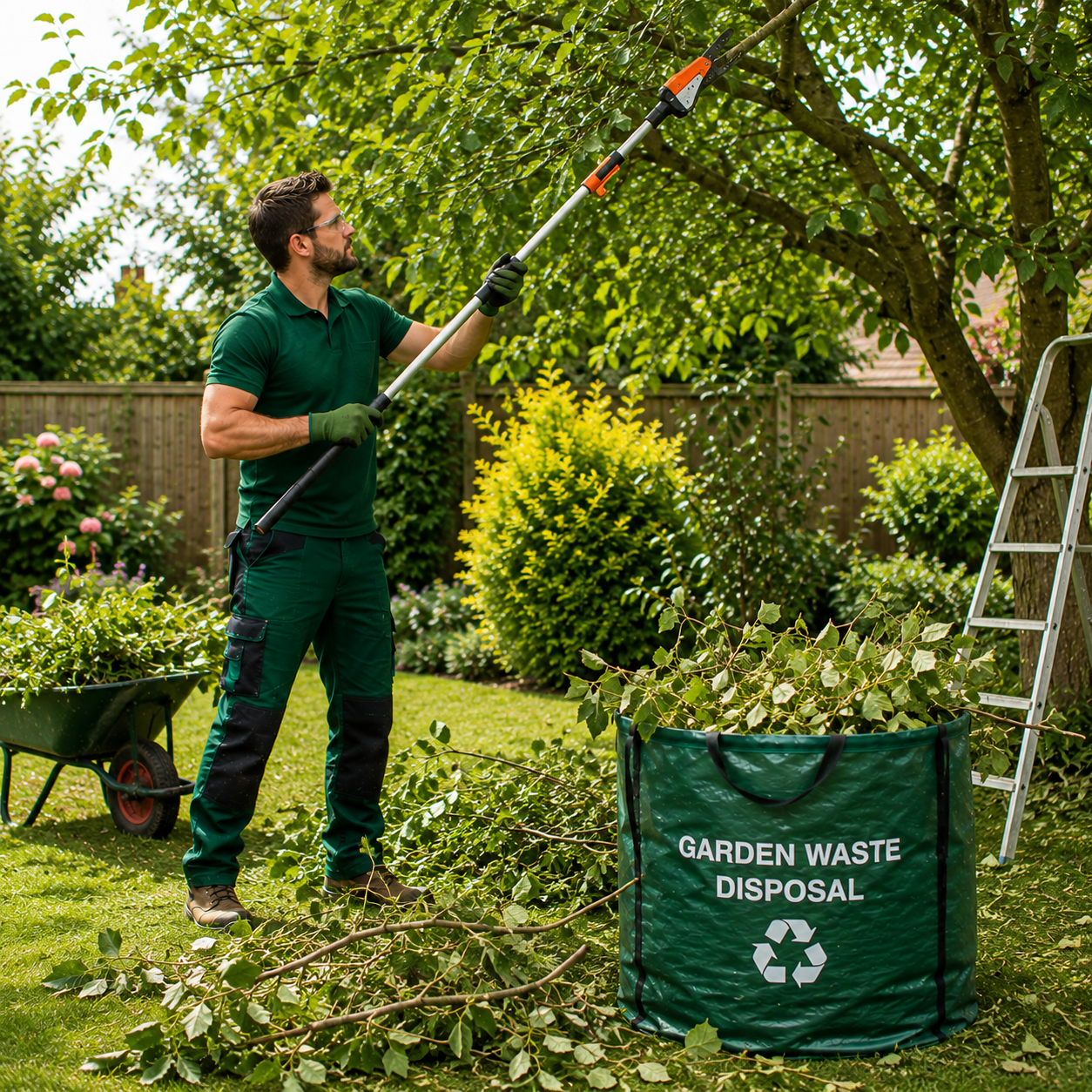 Cutting bushes and branches Southampton