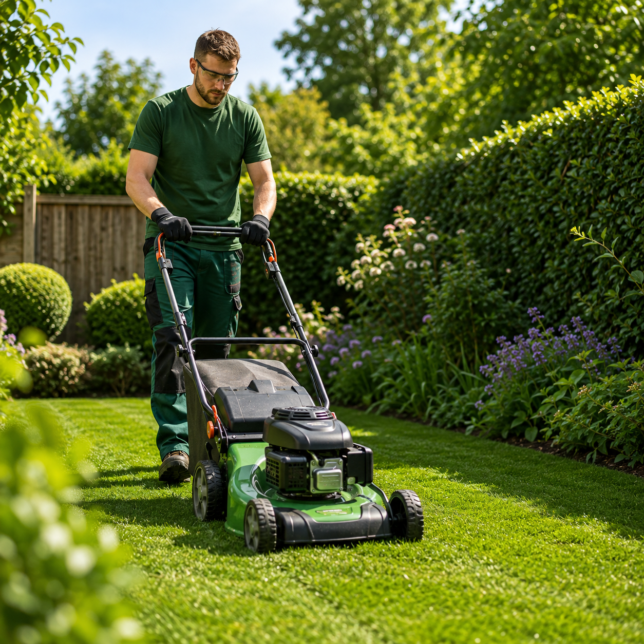 Grass cutting and lawn mowing Southampton