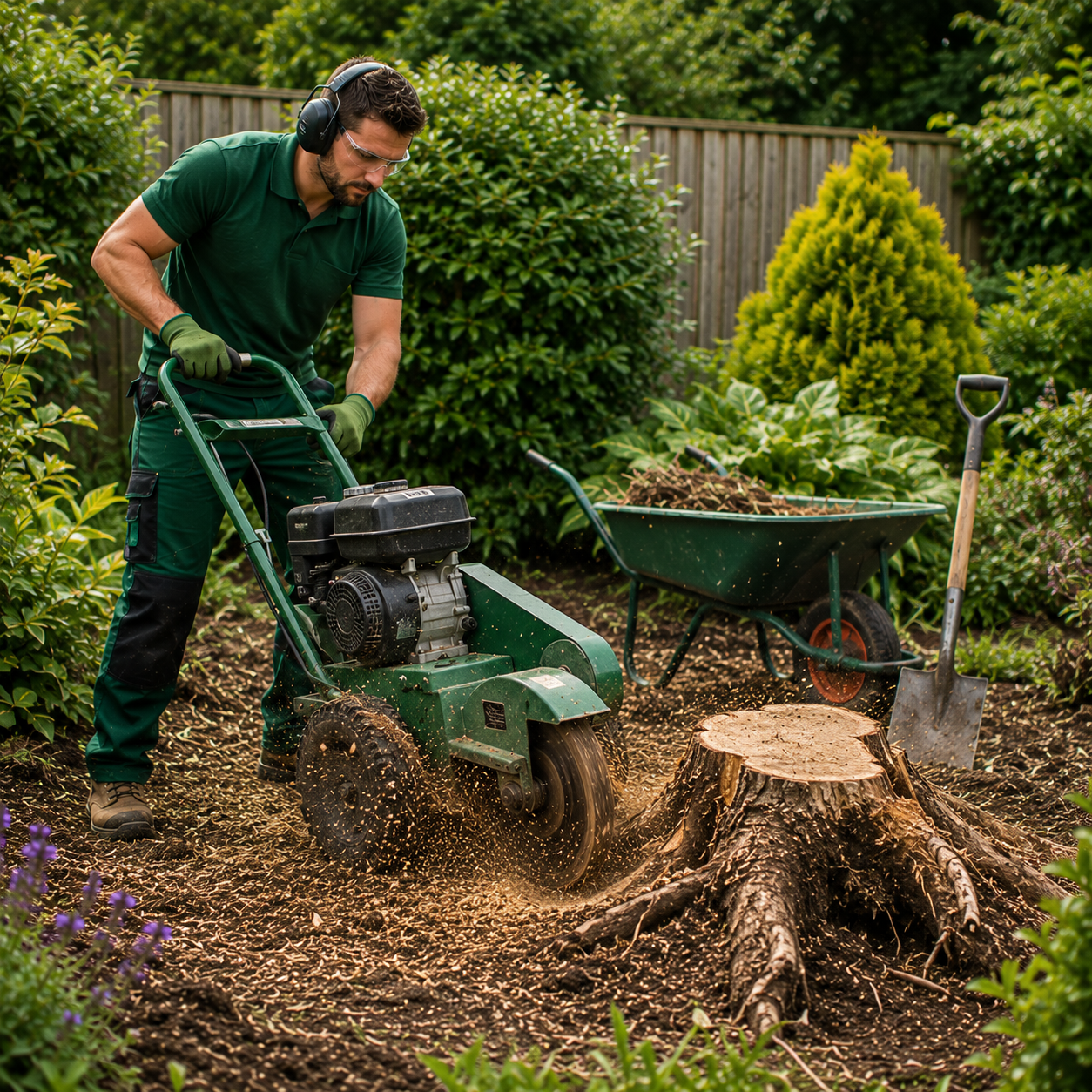 Tree stump and root removal Southampton