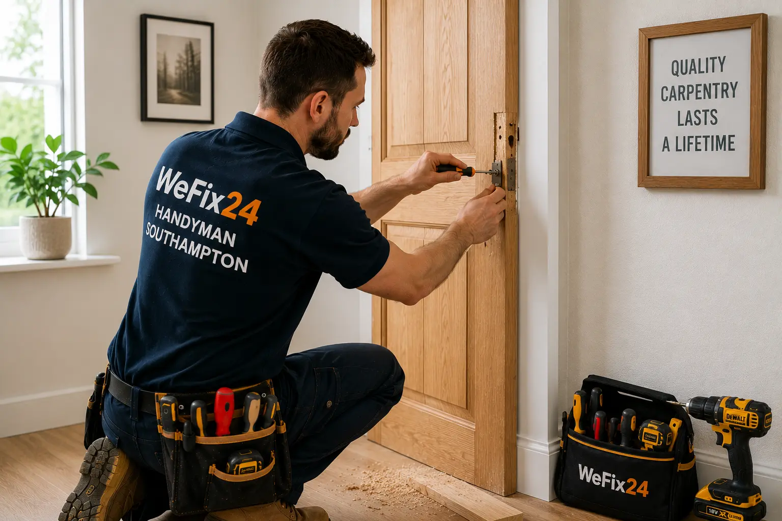 Handyman carpentry and timber repairs in Sarisbury Green SO31